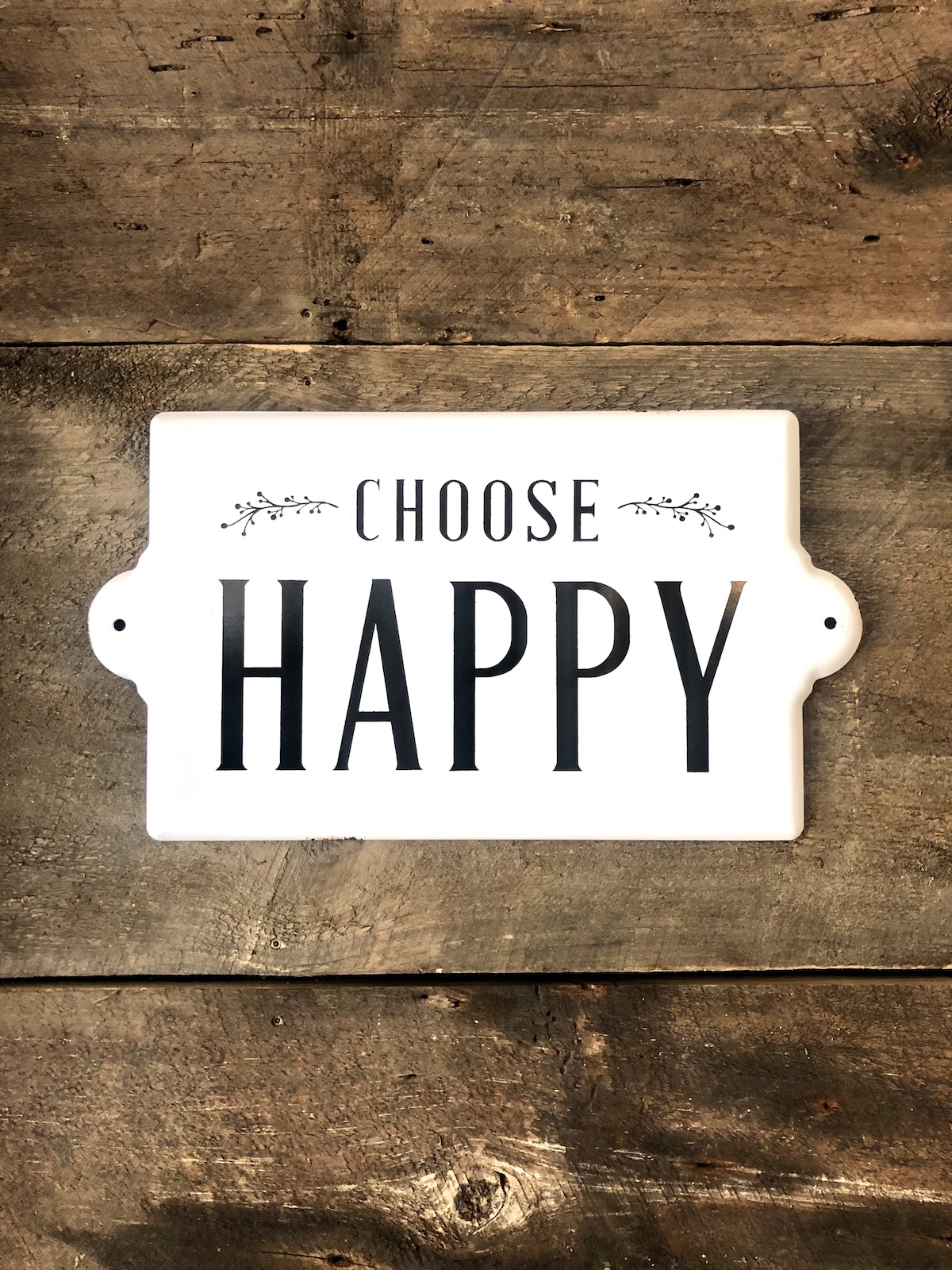 choose happy sign
