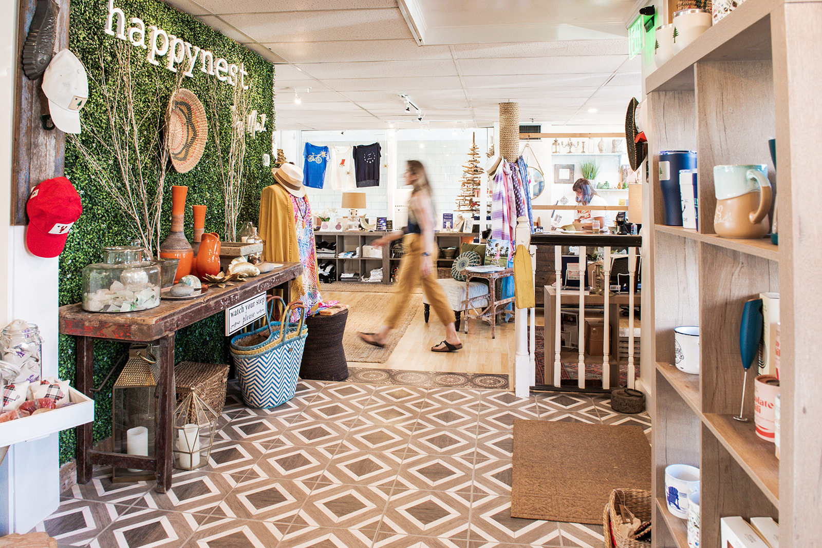 happynest in store shopper
