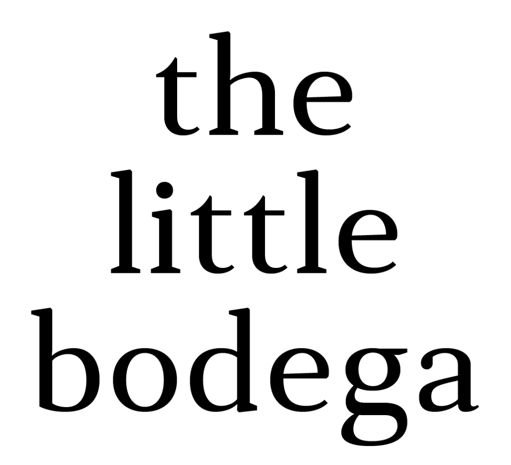 the little bodega text logo